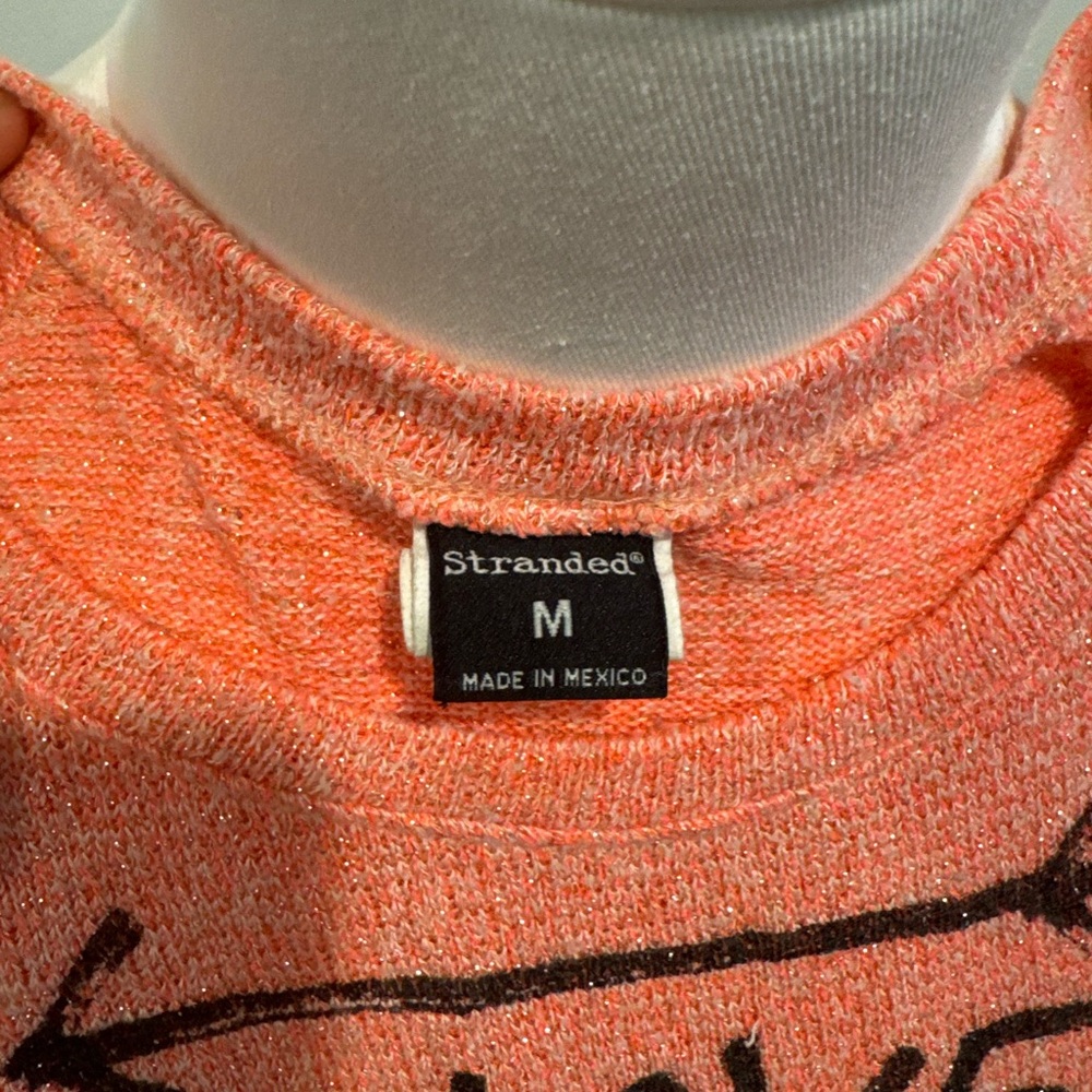Stranded Coral Knit Top - Picture 4 of 4